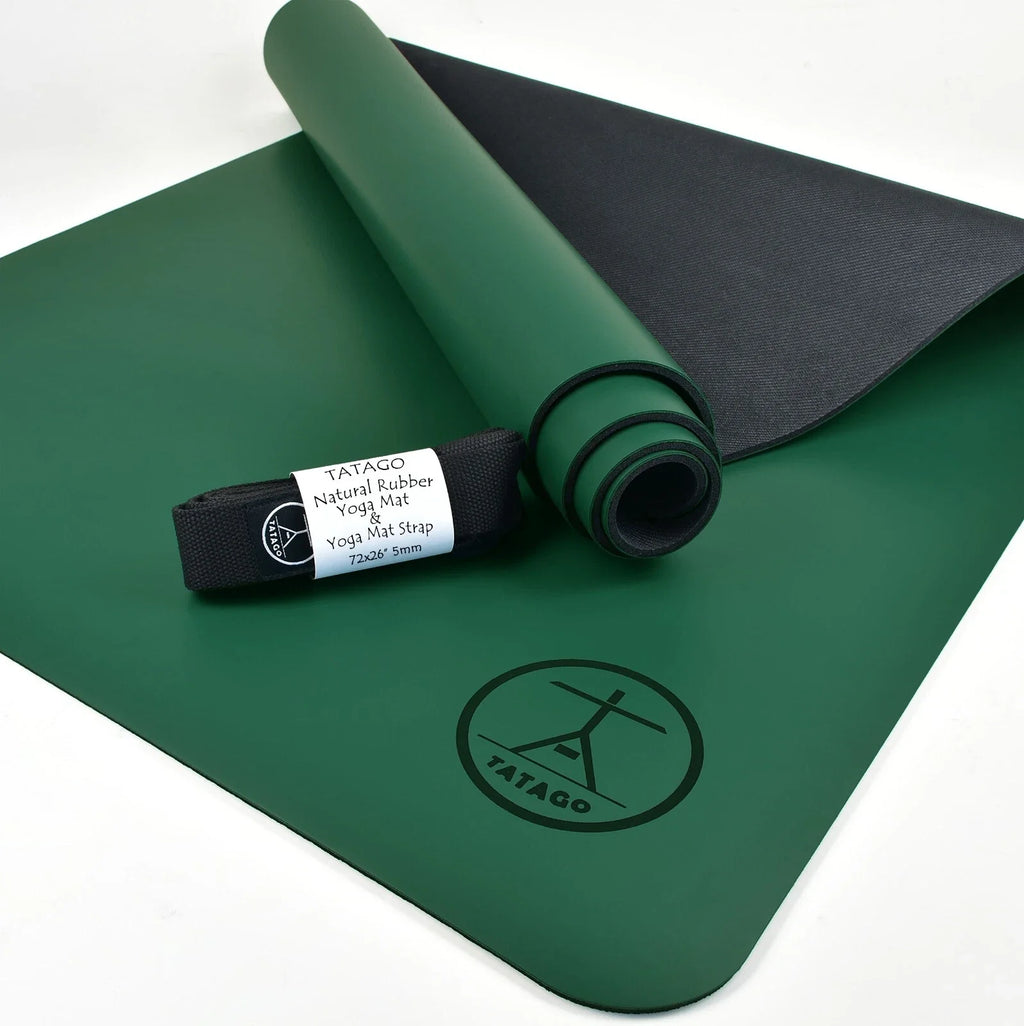 Pro Series Natural Rubber Yoga Mat for Hot Yoga and Pilates Exercise Mat
