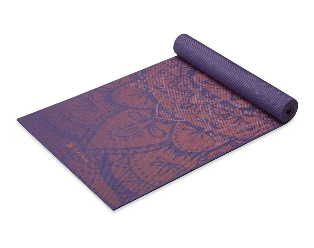 Yoga Mat Premium Print Extra Thick Non Slip Exercise & Fitness Mat
