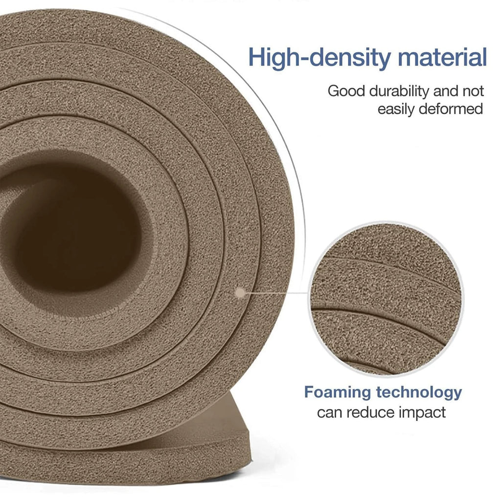 Thick Yoga Mat Non Slip, Large Size 72" L x 32" W x 0.6" TH, Premium Exercise