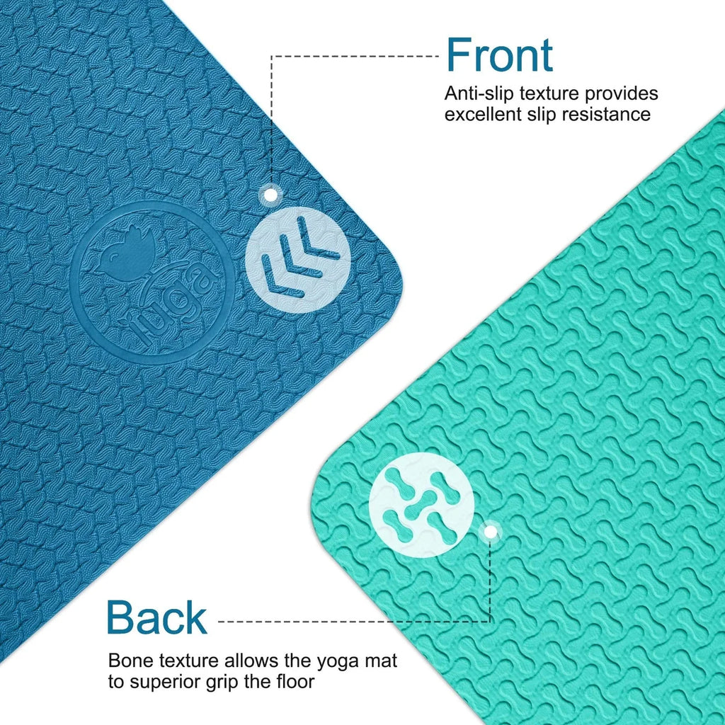 High Quality Yoga Mats for Yoga & Fitness - Anti-tear & Eco Friendly